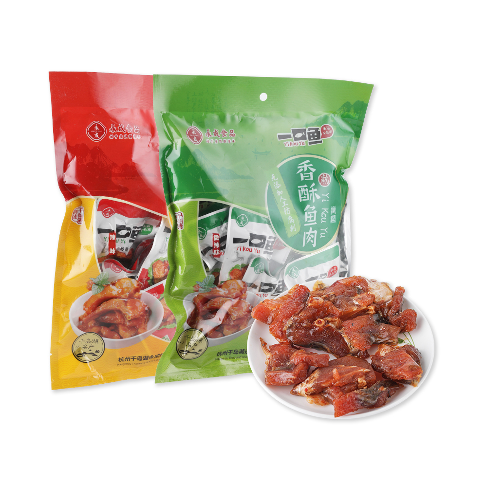 【千岛农品】一口鱼香酥鱼肉 250g/袋 开袋即食